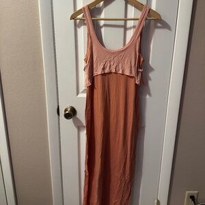 Free People Coral Beach Dress XS